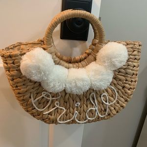 Bride Straw Bag